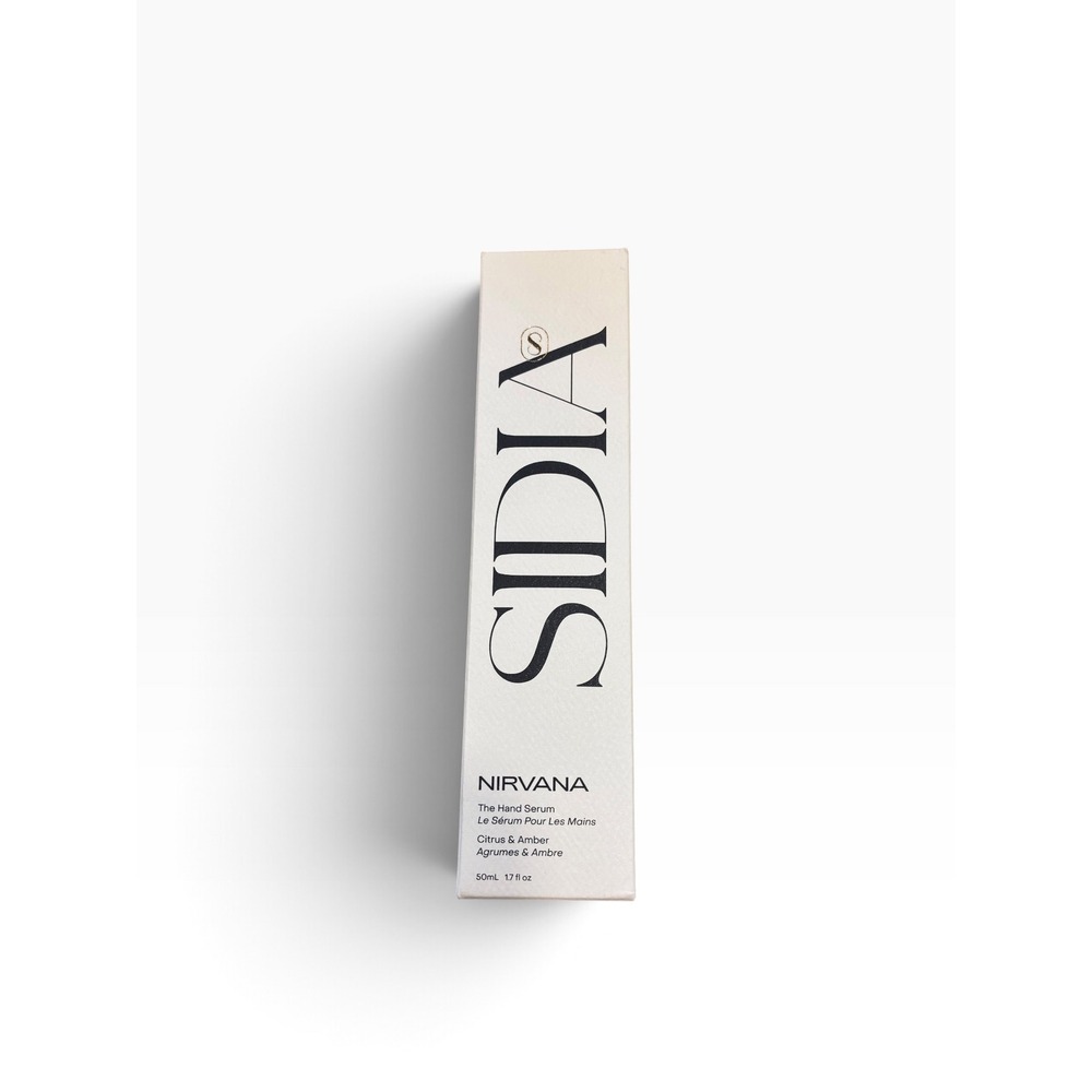 SIDIA Nirvana The Hand Serum Citrus & Amber 1.7 oz 50ml New in Box